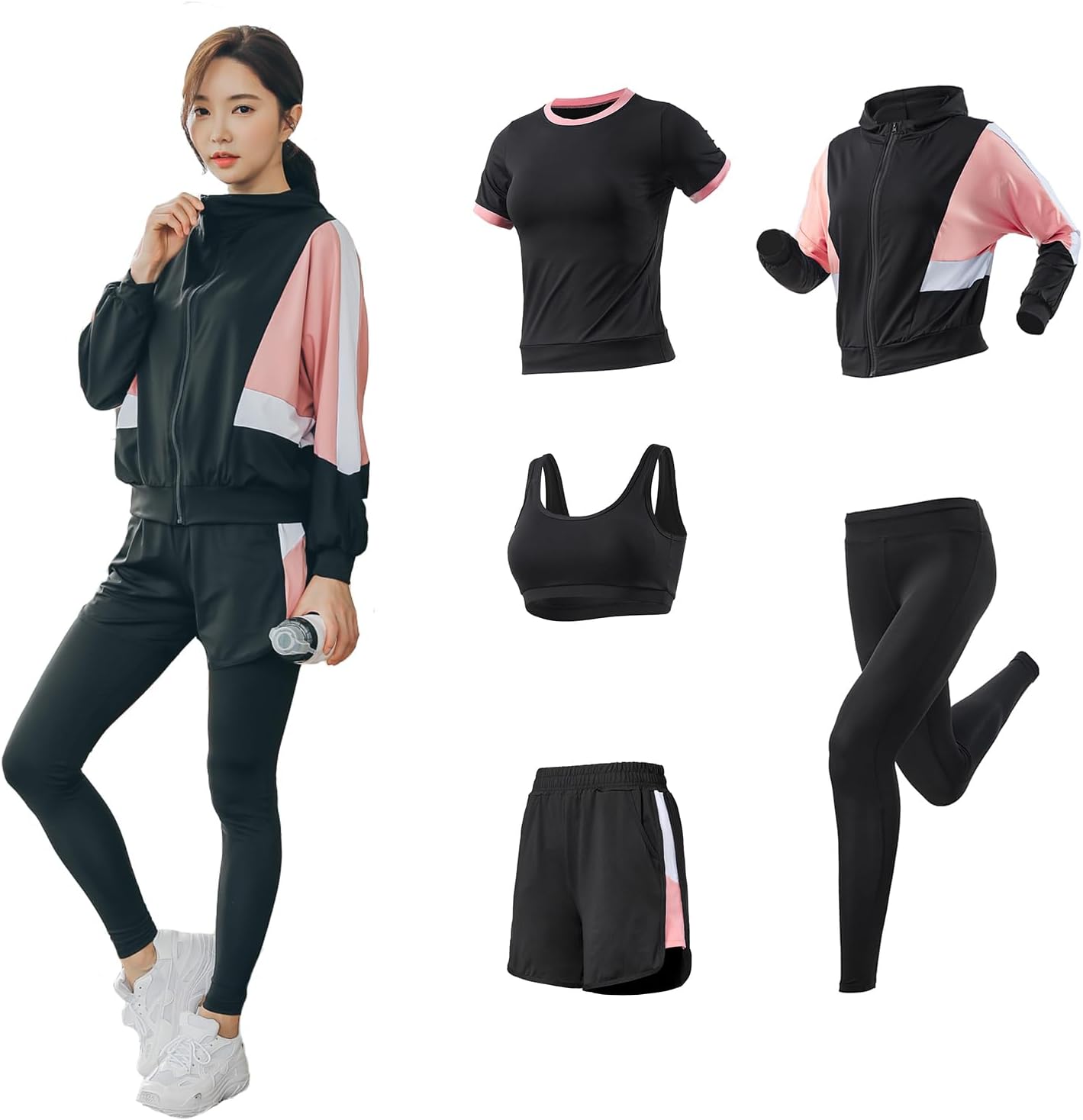 Amazon | [DawnRain] スポーツウェア レディース ヨガウェア